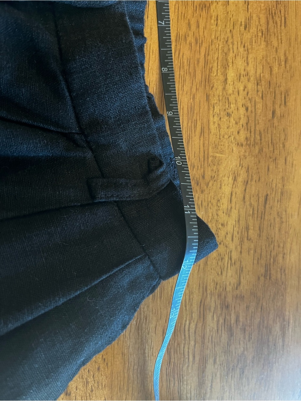 Moussy Black Linen Midi Skirt - Picture 5 of 5